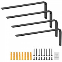 Shelf Bracket, Heavy Duty Floating Shelf Brackets 10 x 6 in, 4 Pcs Brackets ... - $24.07