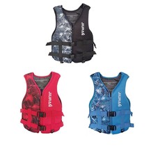 Neoprene Life Jacket Adult Life Vest Water Safety Fishing Vest Kayaking Boating - £25.94 GBP+