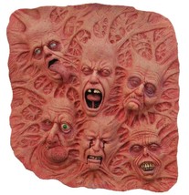 Scary Realistic Latex SLATE of SOULS FACES Halloween Horror Prop Wall Decoration - £59.38 GBP