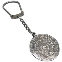 Vintage Aztec calender mexico Alpaca key chain - £35.55 GBP