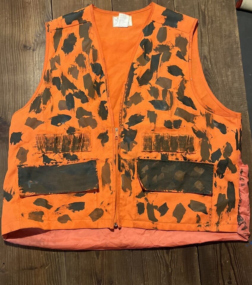 Vintage Duck Bay Hunting &amp; Shooting Vest Size XL - $11.30