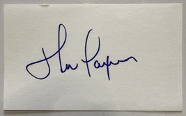 John Paxson Signed Autographed 3x5 Signature Card - NBA Great - $15.00
