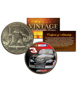 DALE EARNHARDT * #3 NASCAR * Colorized 1951 Franklin Silver Half Dollar ... - $30.81