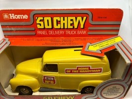 Home ERTL 1/25 Die Cast Metal Home Hardware Bank 1950 Chevy Delivery Truck - $24.74