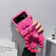Cute Bracelet Hinge Case for Samsung Galaxy Z Flip 3 4 5 - Stylish and P... - $58.58