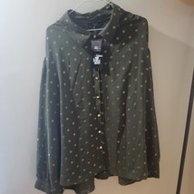 Unique Spectrum Blouse By Mlle Gabrielle Size 3X Nwt - $48.30 CAD
