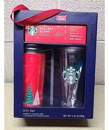 Starbucks 2017 Holiday Gift Set Bundle Hot Cold Tumblers Cups Ground Cof... - €34,48 EUR