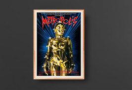 Metropolis Movie Poster (1927) - 20 x 30 inches (Framed) - £87.92 GBP