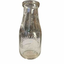 Glass Milk Bottle Wishmore Sanitary Dairy, Inc. - £19.35 GBP