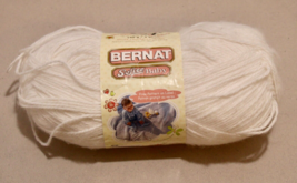 Bernat Softee Baby White Yarn Light 100% Acrylic 5 oz. 395 yds. - £4.72 GBP