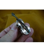 (M-13-A) CELLO String bronze instrument tac pin Jewelry I love Vuillaume... - $29.22