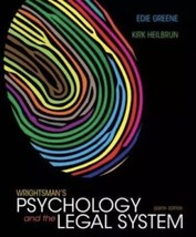 Wrightsman&#39;s Psychology and the Legal System - Hardcover - ACCEPTABLE - $2.86