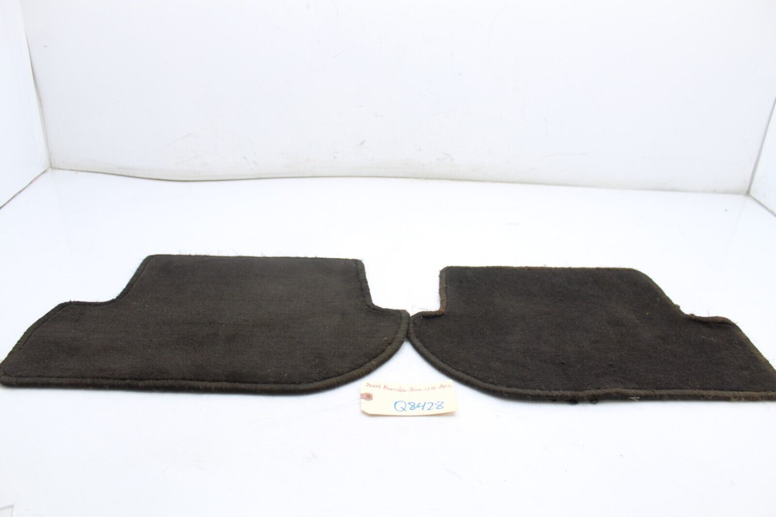 Primary image for 01-06 MERCEDES-BENZ CL55 AMG REAR FLOOR MATS PAIR Q8428