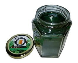 Pine Cone Scented 100 Percent  Beeswax Jar Candle, 12 oz - £21.53 GBP