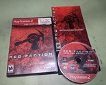 Red Faction [Greatest Hits] Sony PlayStation 2 Complete in Box - $5.89
