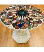 Pietra Dura Table, Round End Table, Round Table, End Table, Coffee Table... - £14,113.84 GBP