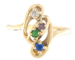 Women&#39;s Cluster ring 14kt Yellow Gold 270682 - £175.60 GBP