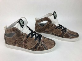 Rare Gourmet Footwear Shoes  Womens Uno SP Leather Snake Skin High Top - FSTSHP - $44.44