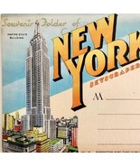 Folder Of New York City Skyscrapers Folio Colortone Prints Topographic P... - $68.33 CAD
