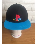 Playstation Sony PS1 Snapback Cap -- Baseball Style -- Flat Brim -- Blac... - £25.91 GBP