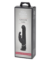 Fifty Shades Of Grey Greedy Girl Rechargeable Thrusting G Spot Rabbit Vibrator - - £90.21 GBP