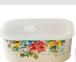 Pioneer Woman ~ Ceramic Food Storage Container ~ Sweet Romance Pattern ~... - $26.18