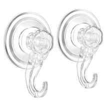Suction Cup Hooks, Heavy Duty Upgraded Nano Shower Suction Adhesive Hook... - £14.13 GBP