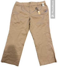 NWT JM Collection Pants Womens Size 22WP Petite Perfect Khaki Tummy Slim... - $32.67