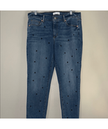 LOFT Blue Jeans with Playful Polka Dots - €15,97 EUR