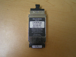 FINISAR FTR-8519P-5A 1GB 850NM SHORT WAVELENGHT (SW) FIBER OPTIC GBIC TR... - $4.94