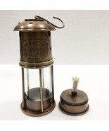 Antique Brass Minor Oil Lamp Maritime Ship Lantern 7 handmade vintage - £35.00 GBP
