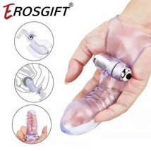 Finger Banger Massager G-spot Vibrator Fingering toys for Women With Nip... - $18.48