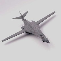 Rockwell B-1 Lancer Strategic Bomber Aircraft Scale model Plane Metal Die cast 1 - £115.90 GBP