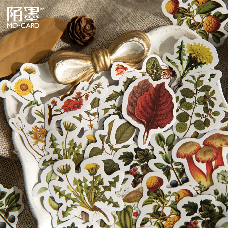  series decoration plant stickers planner scrapbooking stationery korean diary stickers thumb200