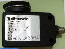 di-soric US 46 K 150 PSK-BS2 Ultrasonic Sensor Designed for Object Detection - $399.00