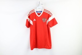 Adidas Mens Size Small 2018 World Cup Russia Soccer Jersey Football Red Striped - £46.67 GBP