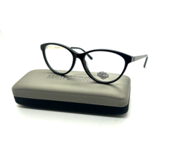 NEW HARLEY DAVIDSON Eyeglasses OPTICAL FRAME HD 0570 001 BLACK 55-15-145MM - $38.77