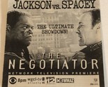 Negotiator Tv Guide Print Ad Kevin Spacey Samuel L Jackson TPA14 - $5.93