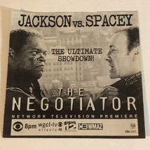 Negotiator Tv Guide Print Ad Kevin Spacey Samuel L Jackson TPA14 - £4.66 GBP