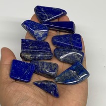 130.5g,1&quot;-1.6&quot;, 11pcs, Natural Lapis Lazuli Tumbled Stone @Afghanistan, B30283 - £12.25 GBP