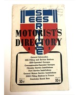 1951 EES Service Motorist Directory and European Map Eucom Exchange System - £13.86 GBP