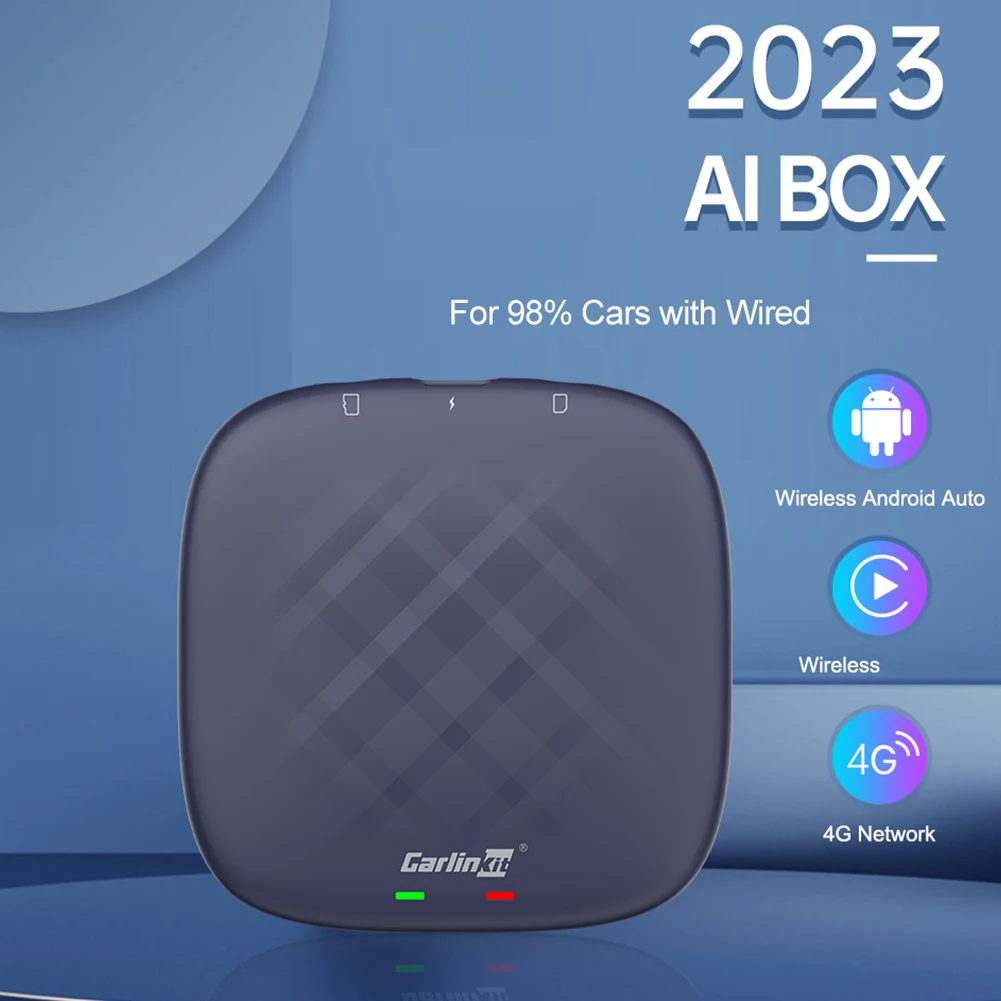 CarlinKit Android 13 Ultra CarPlay Ai Box Android Auto Wireless CarPlay QCM6125 - £64.26 GBP+