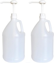 Nicebottles Gallon Jug With Pump, Pack Of 2 - $33.99