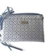 Tommy Hilfiger Cross Body Bag And Pouch Twice As Nice Grey Date Night - £22.28 GBP
