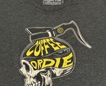 Black Rifle Coffee XL TShirt Coffee Or Die Skull Coffee Pot - $17.33
