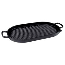 Chasseur Oval Stove Top Grill (Onyx) - 52x23cm - $2,976.25 MXN