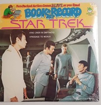 Star Trek 1979 Peter Pan Book & LP Record Set Brand New BR 522 Passage Moauv - $24.28