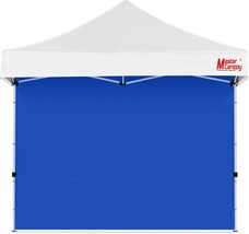 Mastercanopy Instant Canopy Tent Sidewall For 10X10 Pop Up Canopy, 1 Piece, Blue - £27.17 GBP