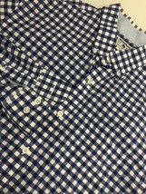 Bonobos Men Shirt Gingham Plaid Long Sleeve Button Up Down Long Sleeve Medium M - £12.59 GBP