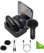 Comica Vimo S-Uc Black Wireless Lavalier Microphone System 2.4G Dual-Cha... - $69.93 CAD